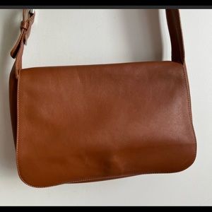 FURLA Leather Crossbody Bag/Purse Vintage Made in Italy